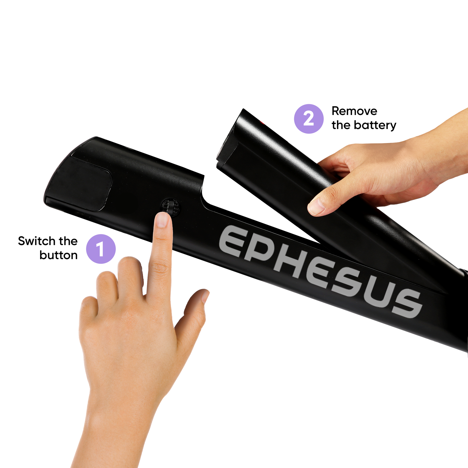 Ephesus E9 Removal Battery Electric Wheelchair