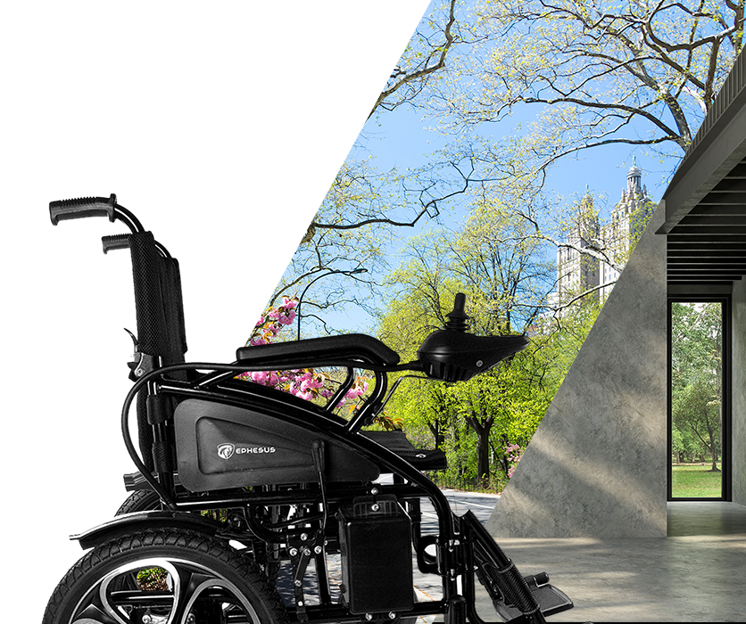 Powered and Motorized Electric Wheelchair