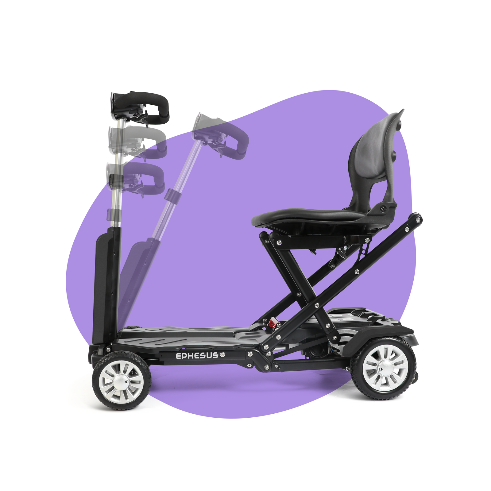 Adjustable Handlebar Comfortable Mobility Scooter