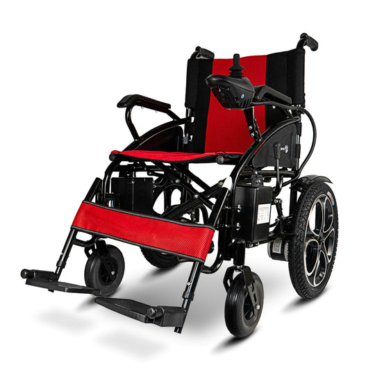 Ephesus X3 Folding Electric Wheelchair (Red)