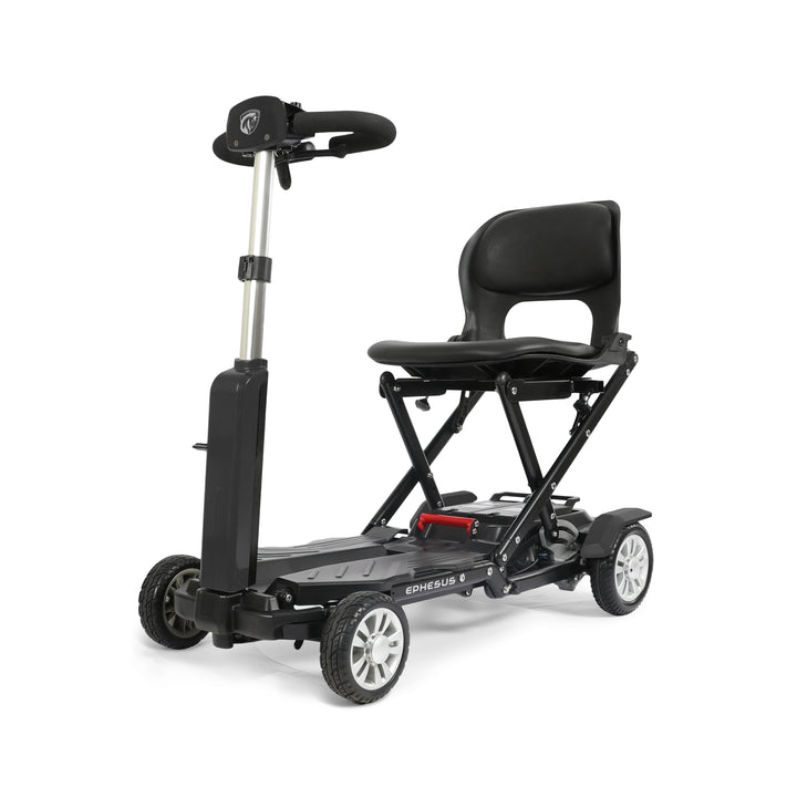 Ephesus S6 Jet Black Auto Folding Mobility Scooter