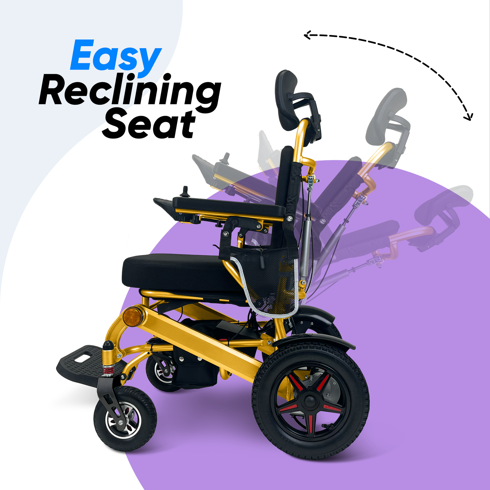 Ephesus E7 Reclining Electric Wheelchair 