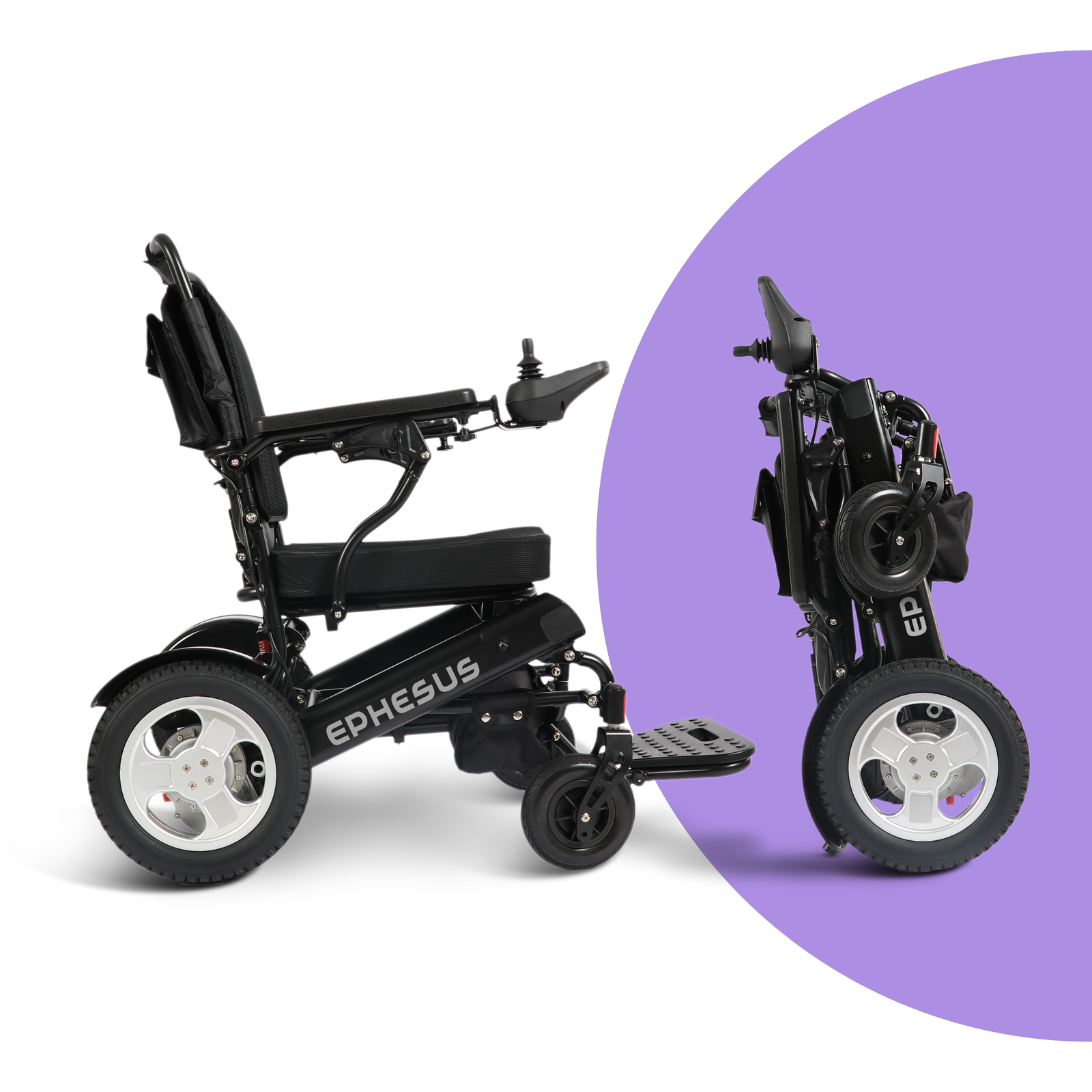 Foldable Motorized Wheelchair