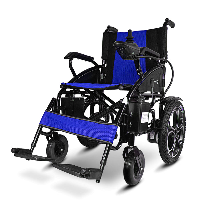 Ephesus X3 Folding Electric Wheelchair (Blue)