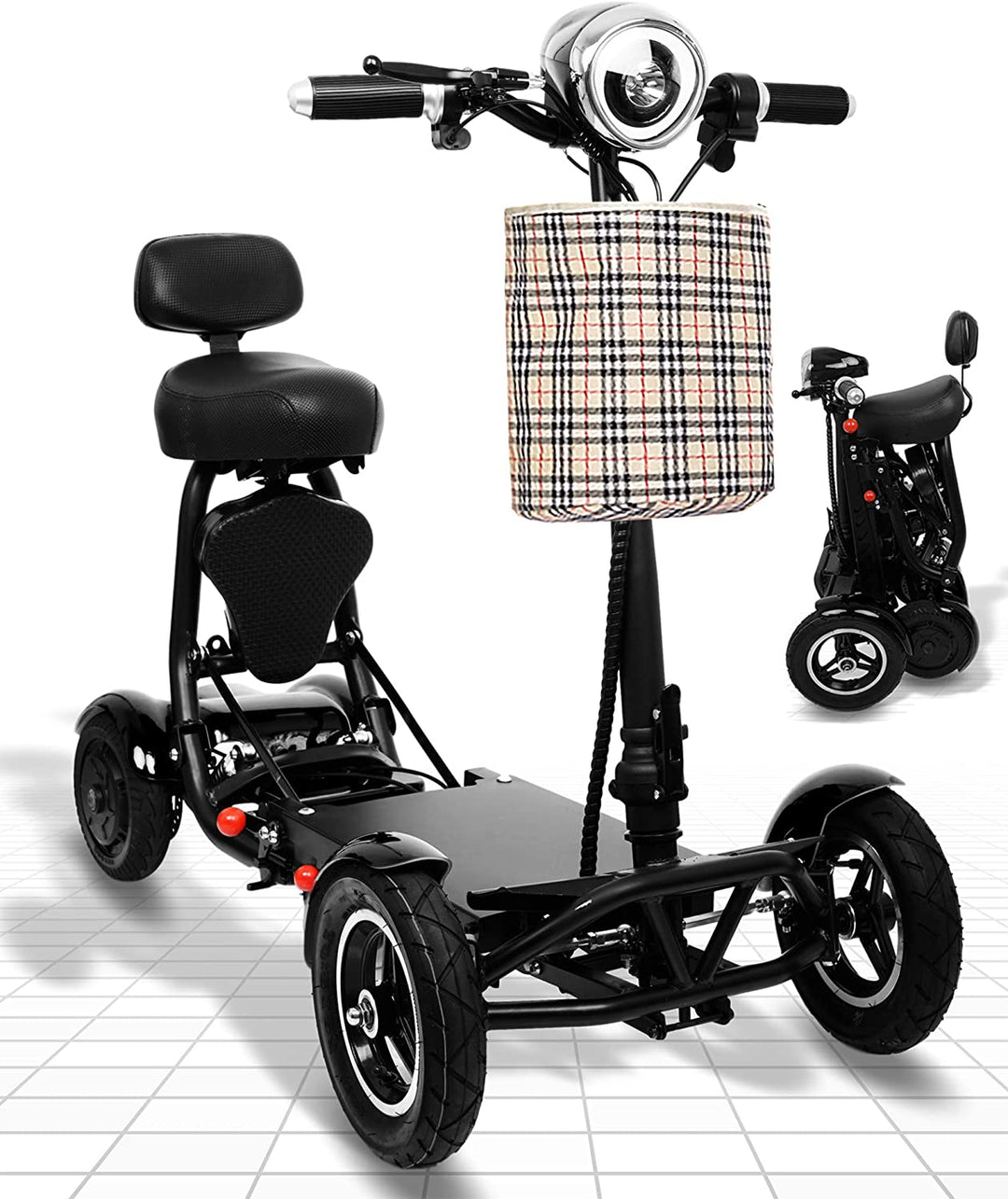 Front & Rear Bag Accessory for S5 Mobility Scooter : Ephesus Mobility 