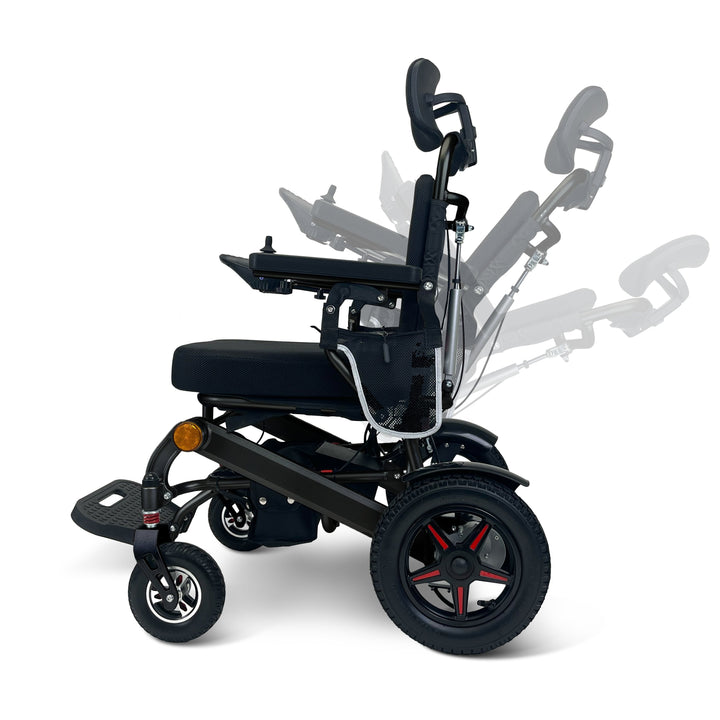Ephesus E7 Reclining Electric Wheelchair (Black)
