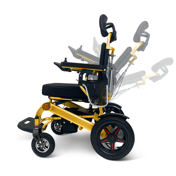 Ephesus E7 Reclining Electric Wheelchair (Gold)